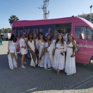 Discobus Rosa en Málaga